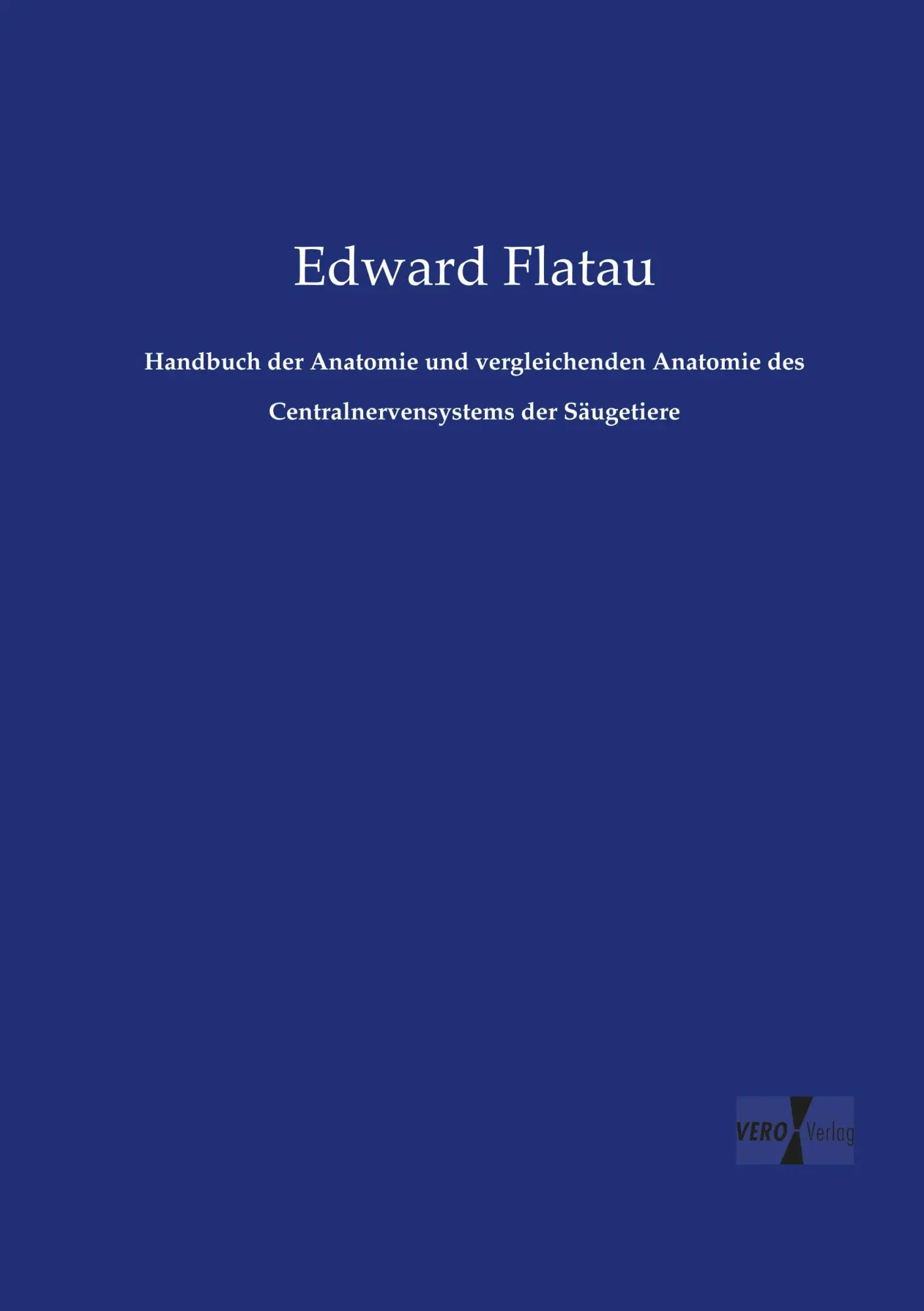 Cover: 9783737207379 | Handbuch der Anatomie und vergleichenden Anatomie des...