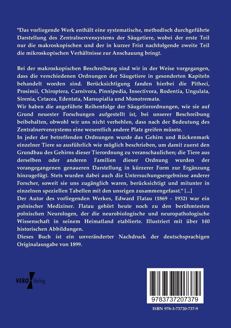 Rückseite: 9783737207379 | Handbuch der Anatomie und vergleichenden Anatomie des...