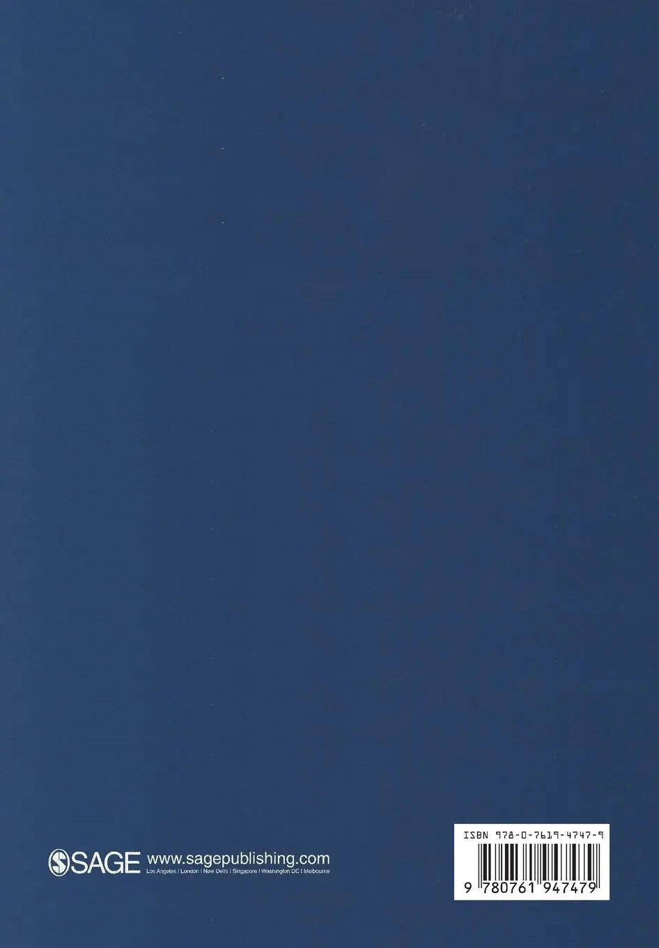 Rückseite: 9780761947479 | Cognitive Science | A Philosophical Introduction | Horace Romano Harre