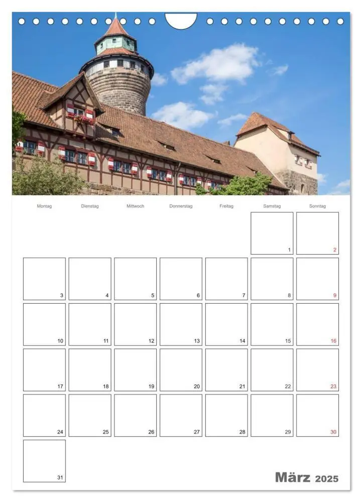 Bild: 9783457027479 | NÜRNBERG Bezauberndes Altstadtherz / Terminplaner (Wandkalender...