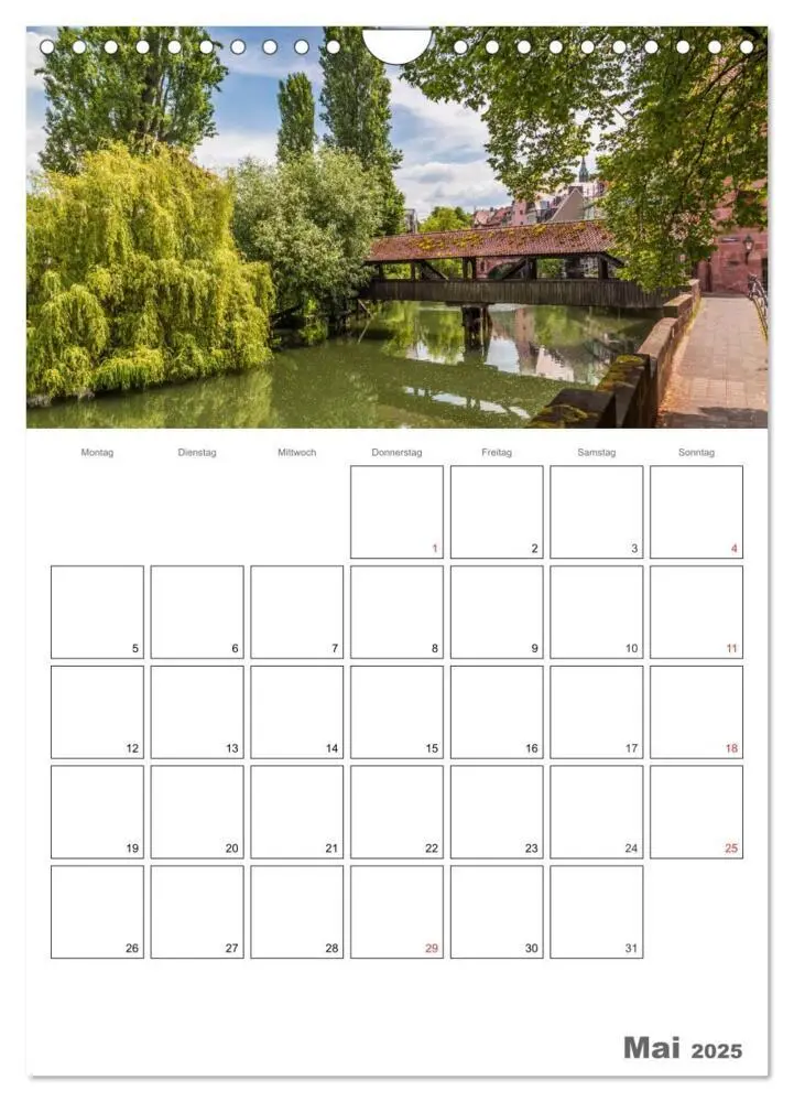 Bild: 9783457027479 | NÜRNBERG Bezauberndes Altstadtherz / Terminplaner (Wandkalender...