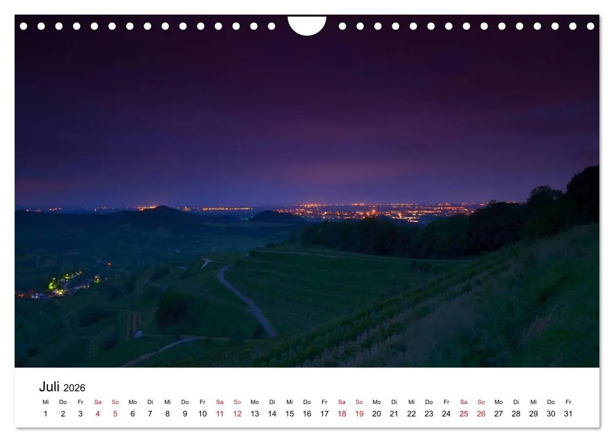 Bild: 9783516047479 | Impressionen vom Kaiserstuhl (Wandkalender 2026 DIN A4 quer),...