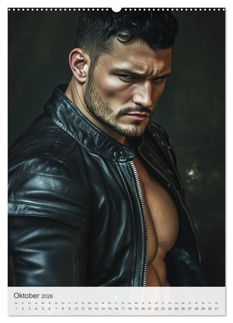 Bild: 9783516597479 | Muskeln und Leder (hochwertiger Premium Wandkalender 2026 DIN A2...