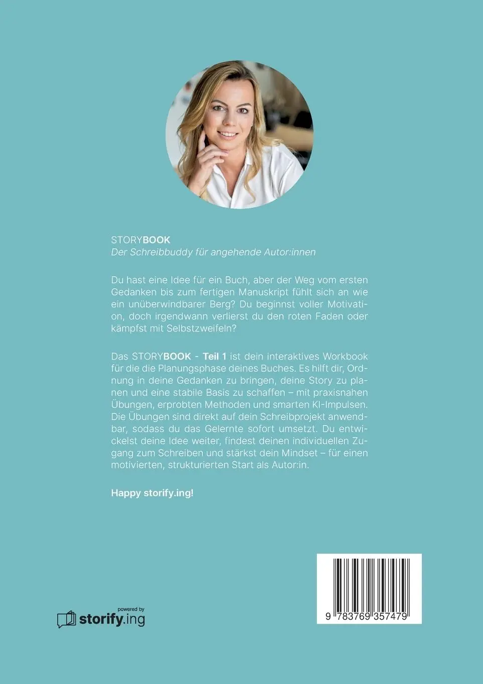 Rückseite: 9783769357479 | Storybook (Teil 1) | Der Schreibbuddy für angehende Autor:innen | Buch