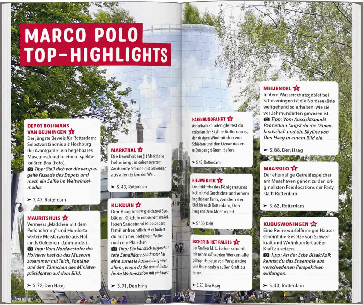 Bild: 9783829747479 | MARCO POLO Reiseführer Rotterdam &amp; Den Haag, Delft | Ralf Johnen