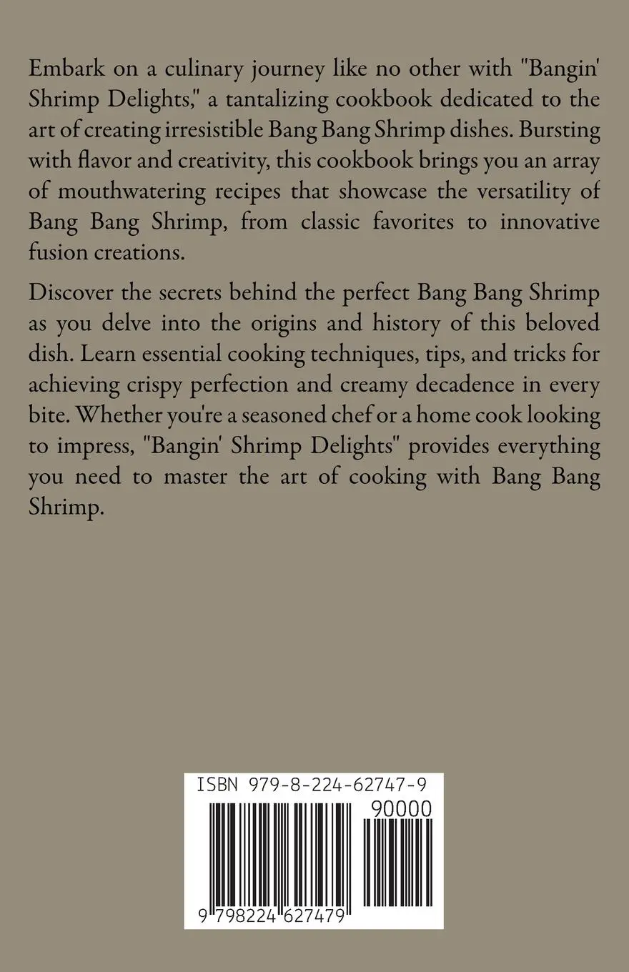 Rückseite: 9798224627479 | Bangin' Shrimp Delights | Jose Maria | Taschenbuch | Englisch | 2024