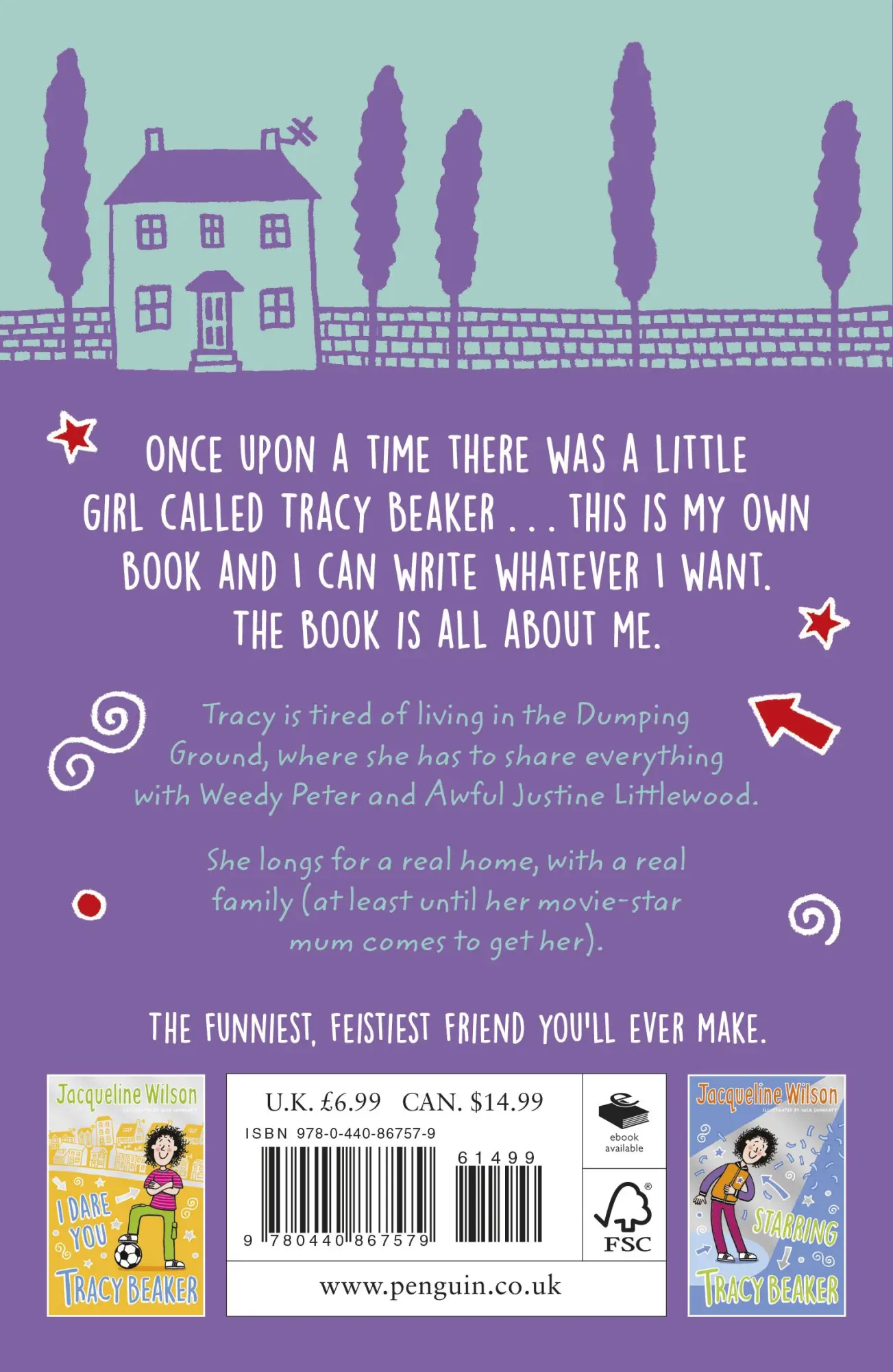 Rückseite: 9780440867579 | The Story of Tracy Beaker | Jacqueline Wilson | Taschenbuch | Englisch
