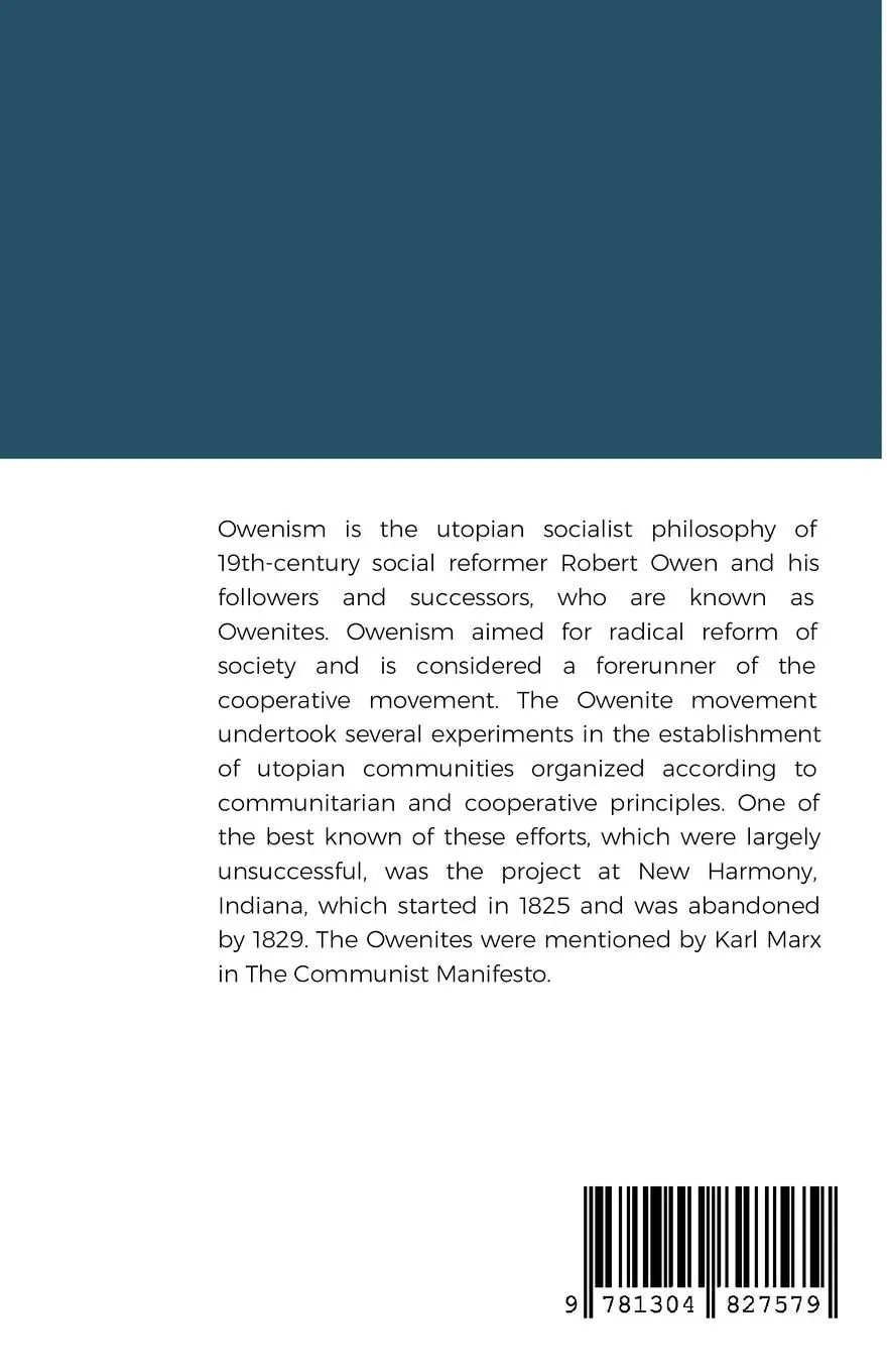 Rückseite: 9781304827579 | A New View of Society | Robert Owen | Taschenbuch | Englisch | 2021