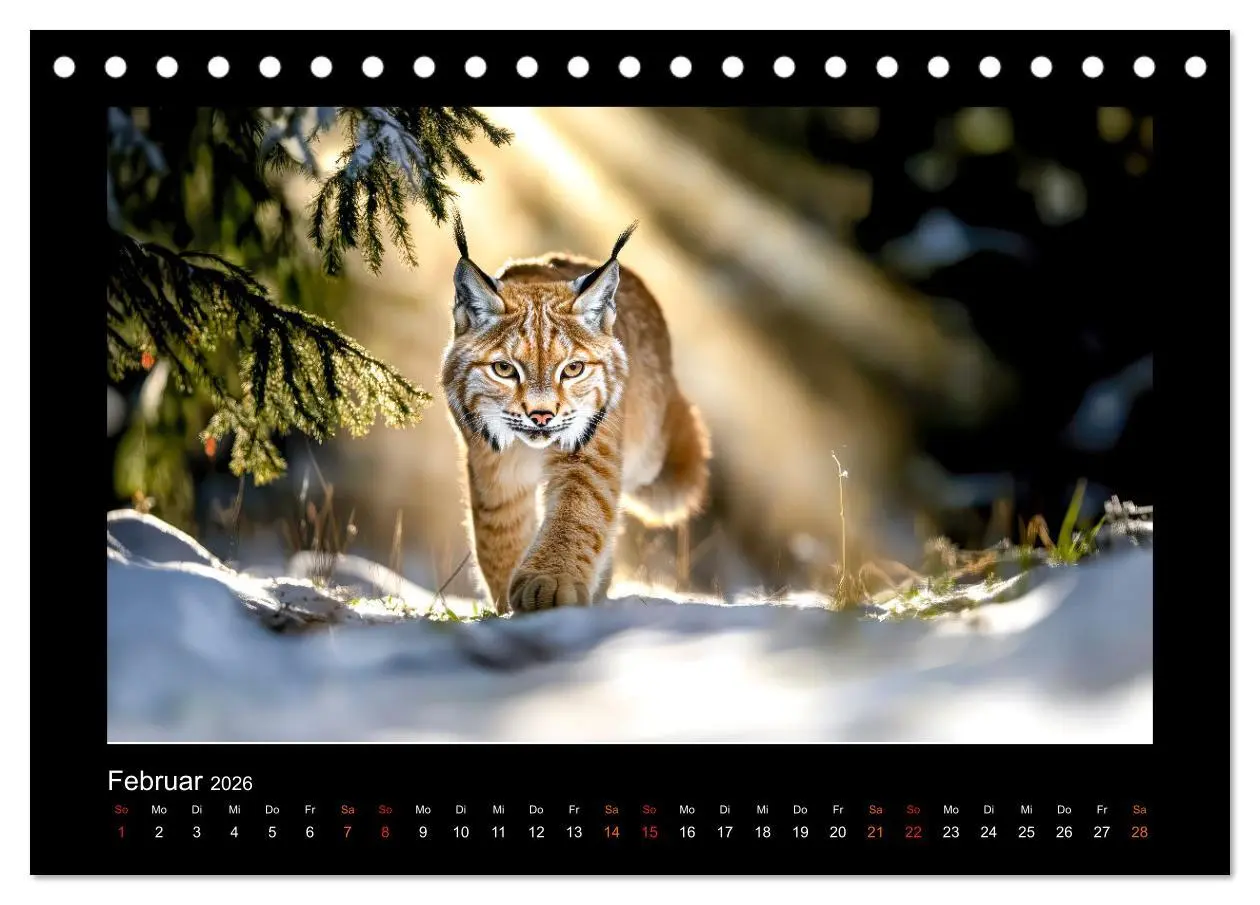 Bild: 9783457257579 | Geheimnisvolle Wildnis Deutschlands (Tischkalender 2026 DIN A5...