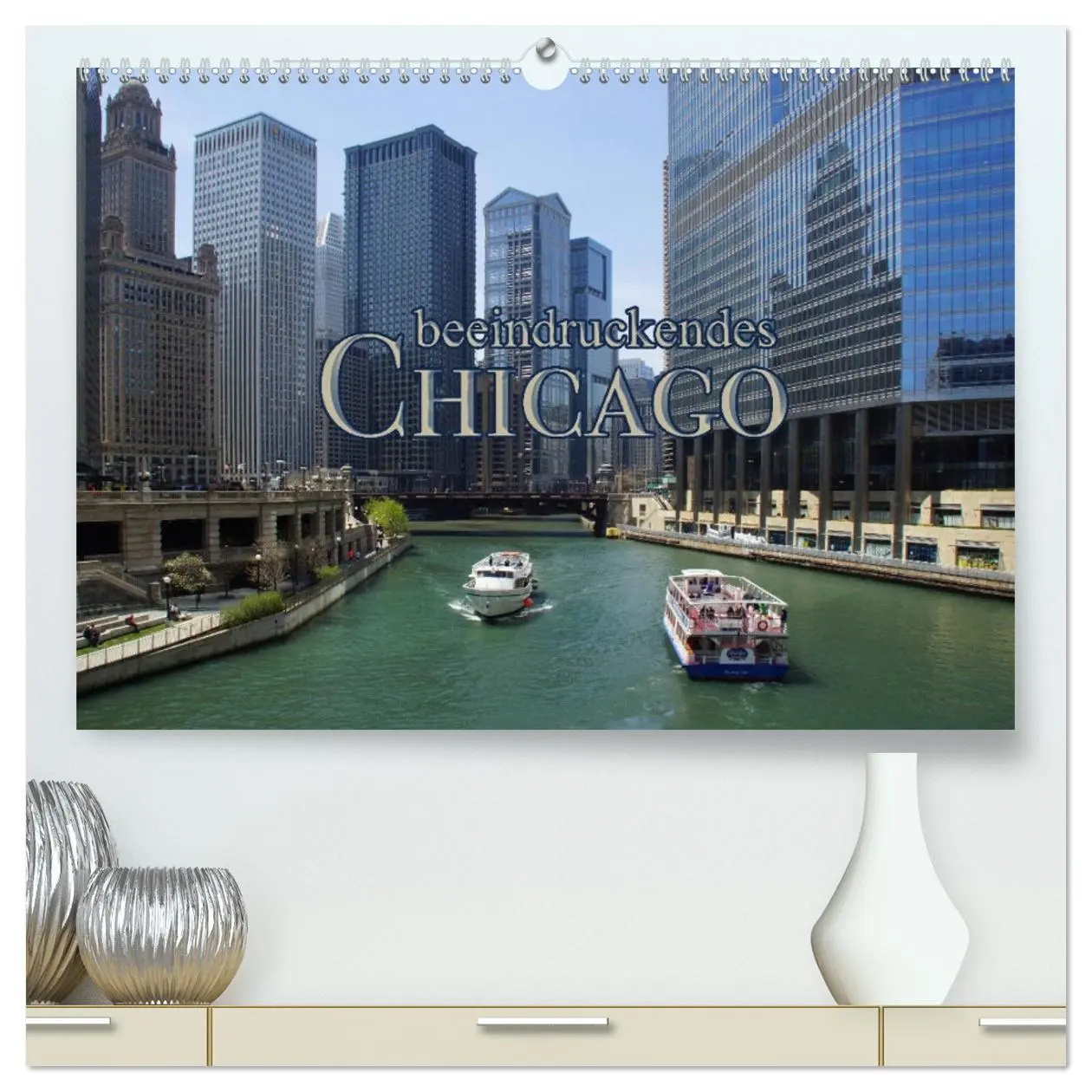 Cover: 9783457707579 | beeindruckendes Chicago (hochwertiger Premium Wandkalender 2026 DIN...