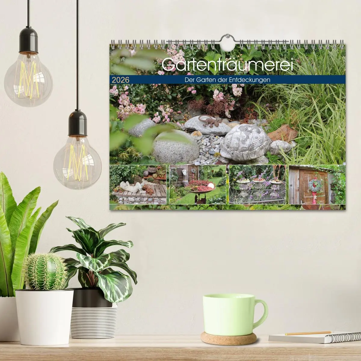 Bild: 9783457877579 | Gartenträumerei (Wandkalender 2026 DIN A4 quer), CALVENDO...
