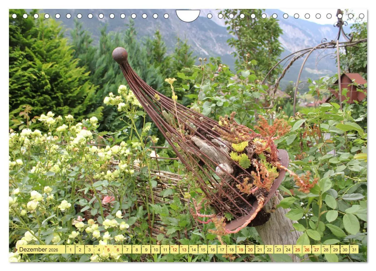 Bild: 9783457877579 | Gartenträumerei (Wandkalender 2026 DIN A4 quer), CALVENDO...