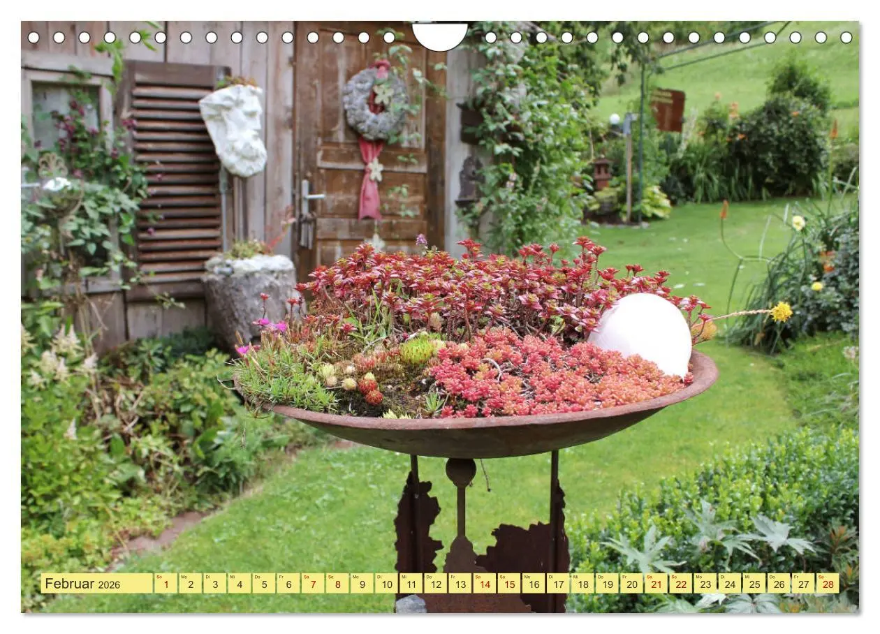 Bild: 9783457877579 | Gartenträumerei (Wandkalender 2026 DIN A4 quer), CALVENDO...