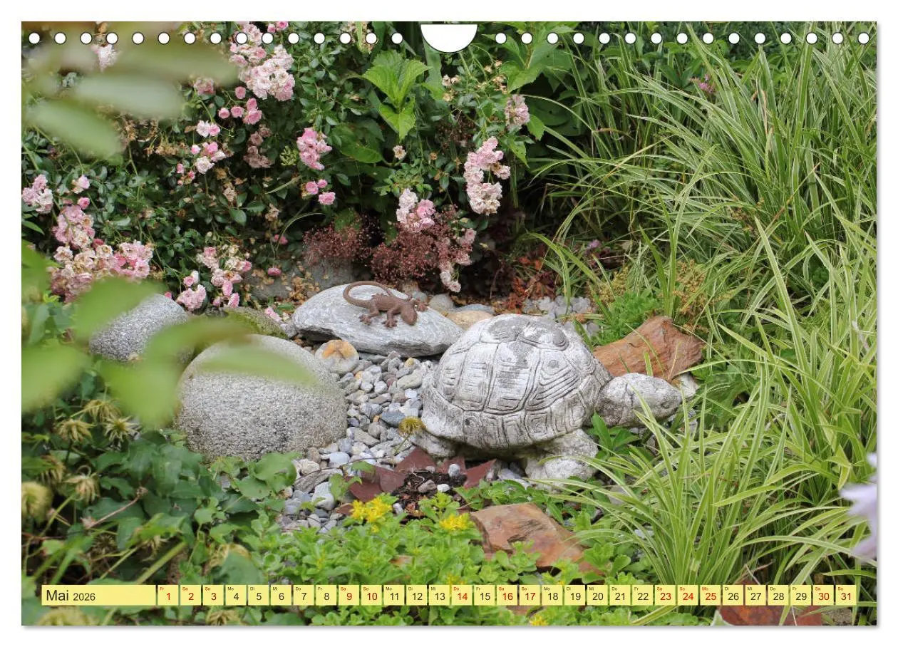 Bild: 9783457877579 | Gartenträumerei (Wandkalender 2026 DIN A4 quer), CALVENDO...