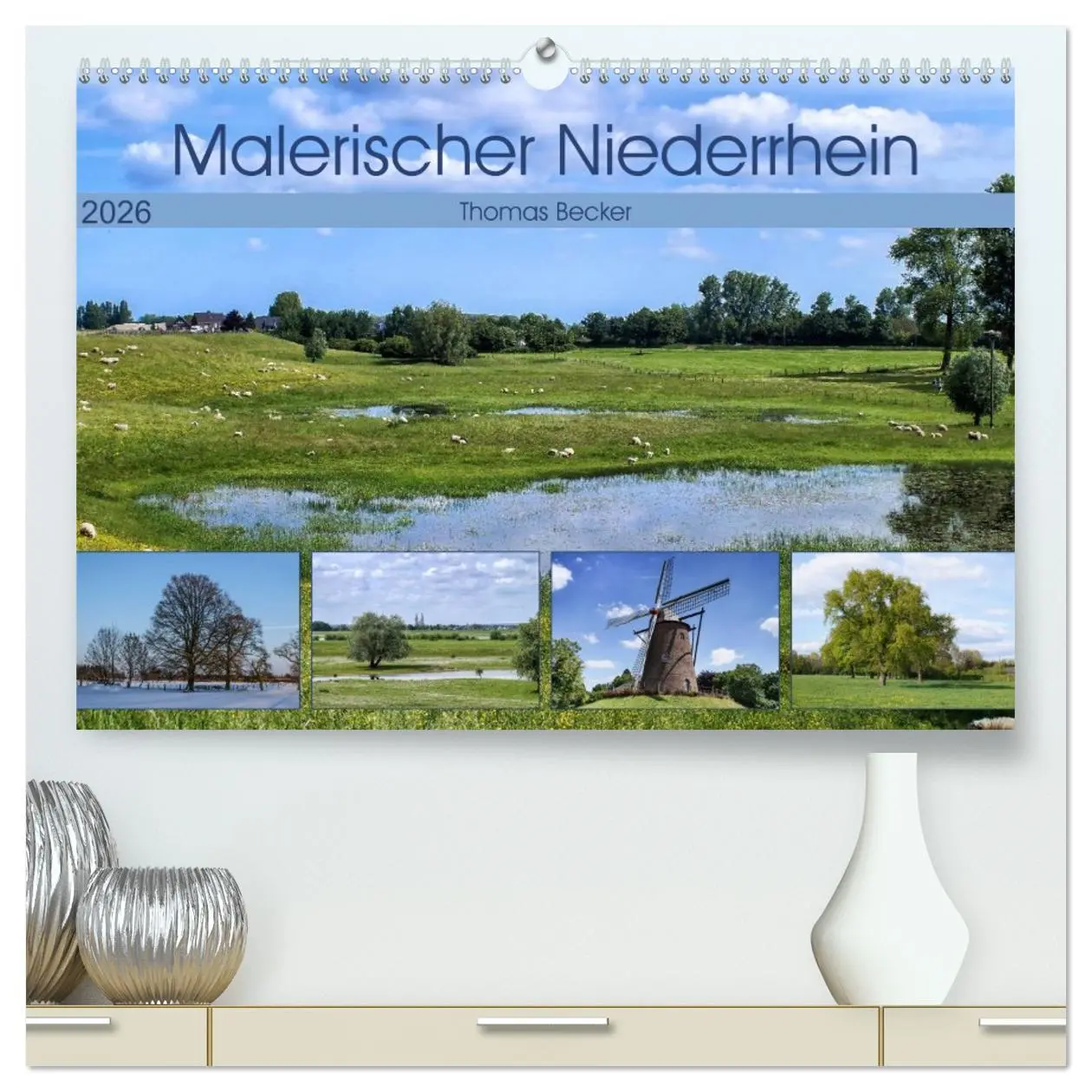 Cover: 9783457947579 | Malerischer Niederrhein (hochwertiger Premium Wandkalender 2026 DIN...