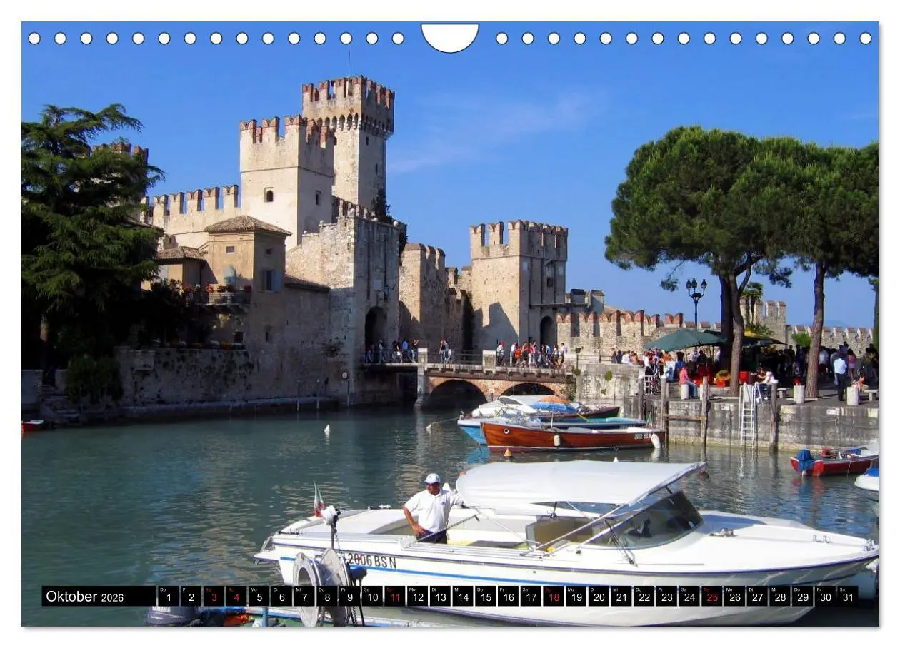 Bild: 9783516107579 | Romantisches Fernweh - Gardasee (Wandkalender 2026 DIN A4 quer),...