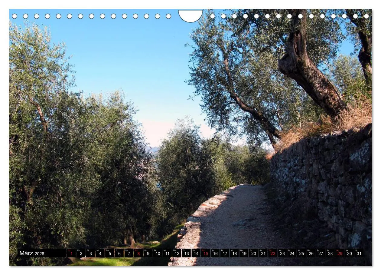 Bild: 9783516107579 | Romantisches Fernweh - Gardasee (Wandkalender 2026 DIN A4 quer),...