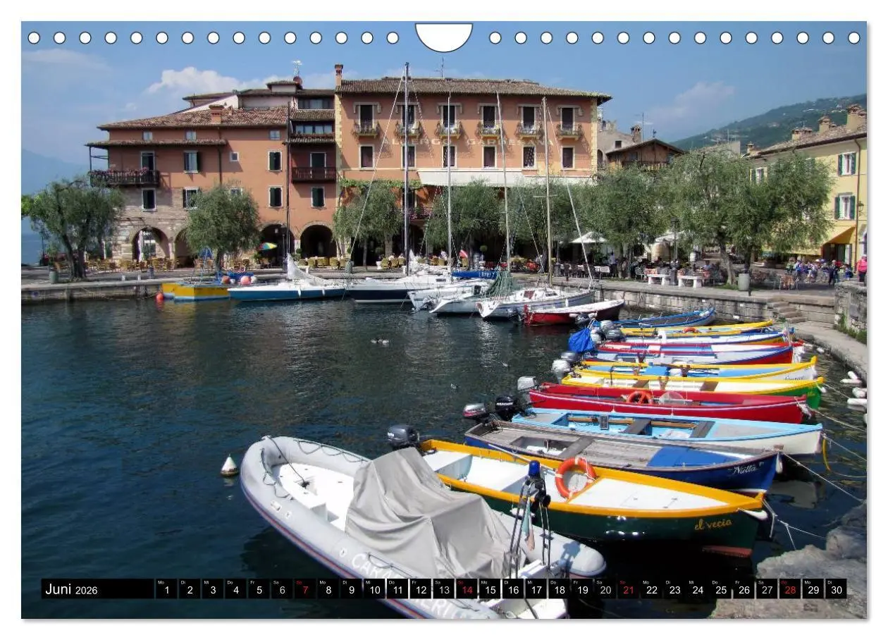 Bild: 9783516107579 | Romantisches Fernweh - Gardasee (Wandkalender 2026 DIN A4 quer),...