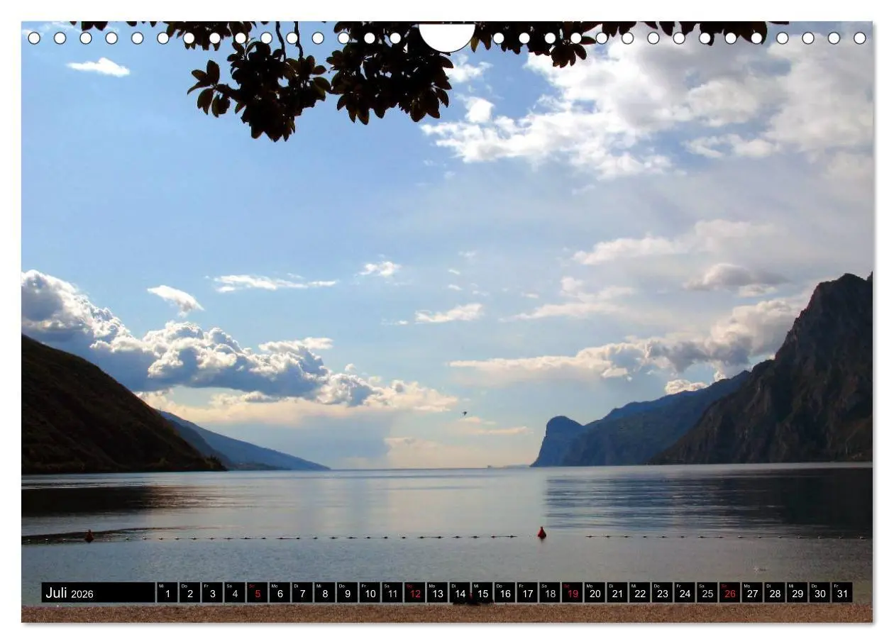 Bild: 9783516107579 | Romantisches Fernweh - Gardasee (Wandkalender 2026 DIN A4 quer),...