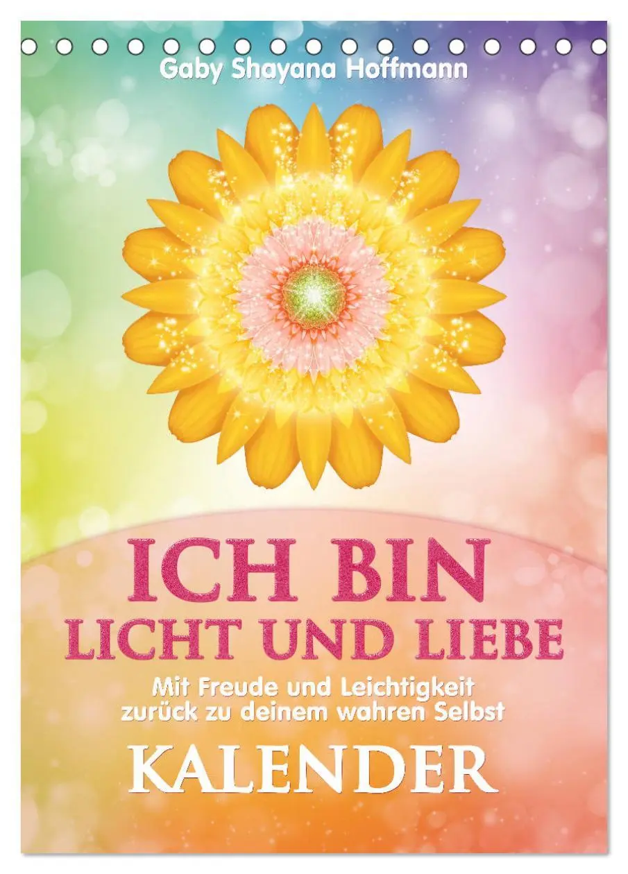 Cover: 9783516417579 | ICH BIN Licht und Liebe - Kalender (Tischkalender 2026 DIN A5...