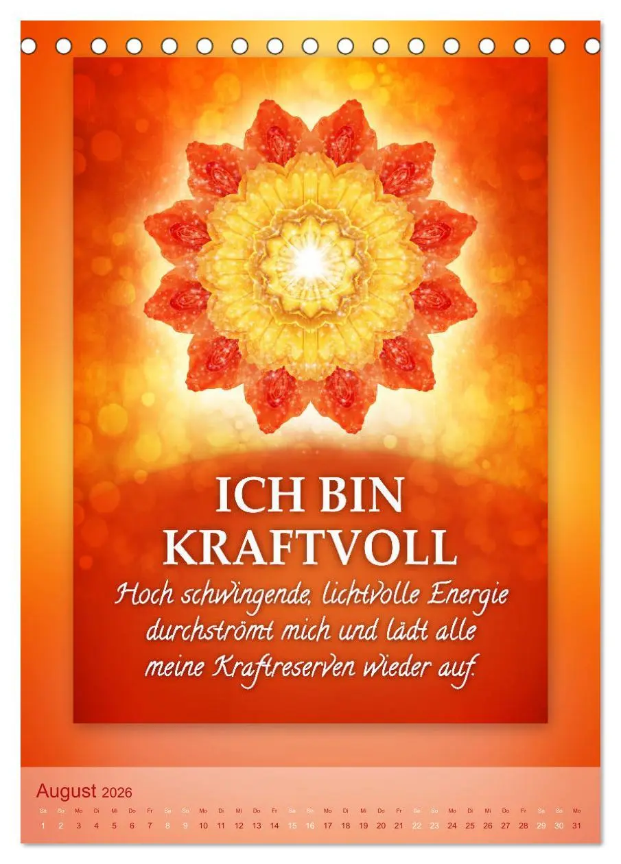 Bild: 9783516417579 | ICH BIN Licht und Liebe - Kalender (Tischkalender 2026 DIN A5...