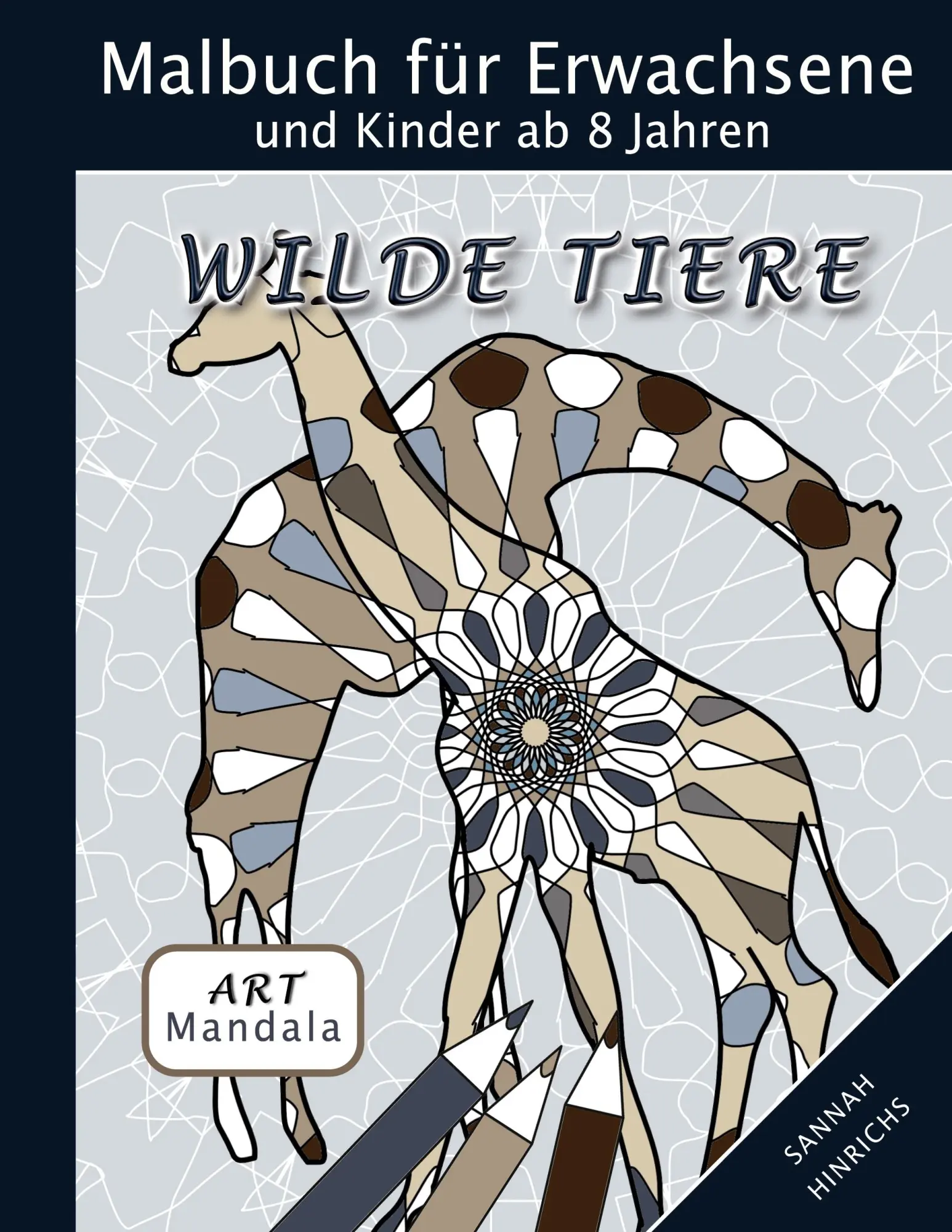 Cover: 9783756857579 | Mandala Art Malbuch für Erwachsene und Kinder ab 8 Jahren - Wilde...