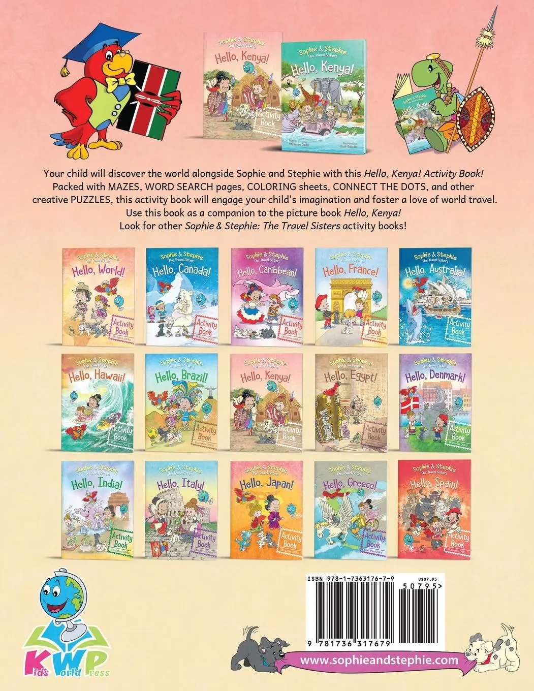 Rückseite: 9781736317679 | Hello, Kenya! Activity Book | Ekaterina Otiko | Taschenbuch | Englisch