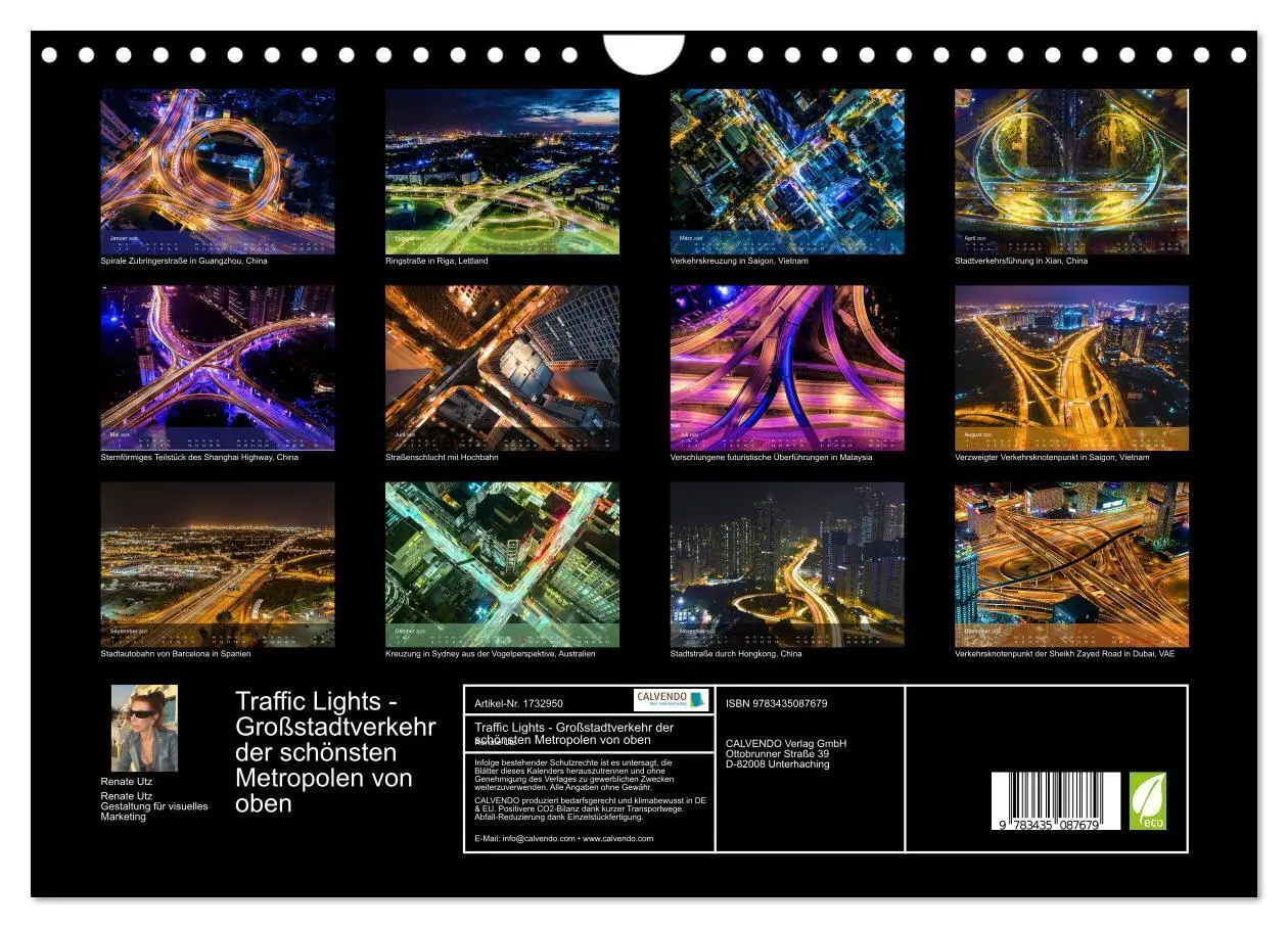 Bild: 9783435087679 | Traffic Lights - Großstadtverkehr der schönsten Metropolen von oben...