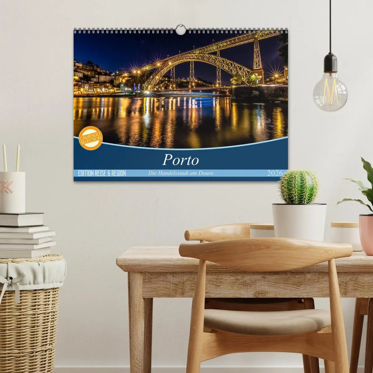 Bild: 9783516027679 | Porto - Die Handelsstadt am Douro (Wandkalender 2026 DIN A3 quer),...