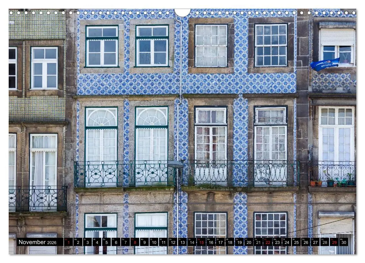 Bild: 9783516027679 | Porto - Die Handelsstadt am Douro (Wandkalender 2026 DIN A3 quer),...