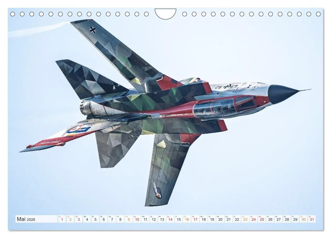 Bild: 9783516717679 | Panavia Tornado - The Multirole Fighter (Wandkalender 2026 DIN A4...