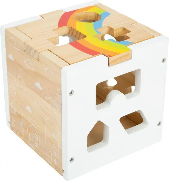 Bild: 4020972117779 | Steckwürfel Regenbogen | small foot | 11777 | Deutsch | 2023