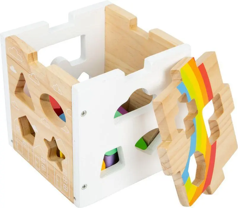 Bild: 4020972117779 | Steckwürfel Regenbogen | small foot | 11777 | Deutsch | 2023