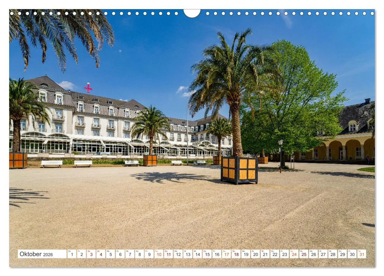 Bild: 9783457617779 | Bad Pyrmont Impressionen (Wandkalender 2026 DIN A3 quer), CALVENDO...