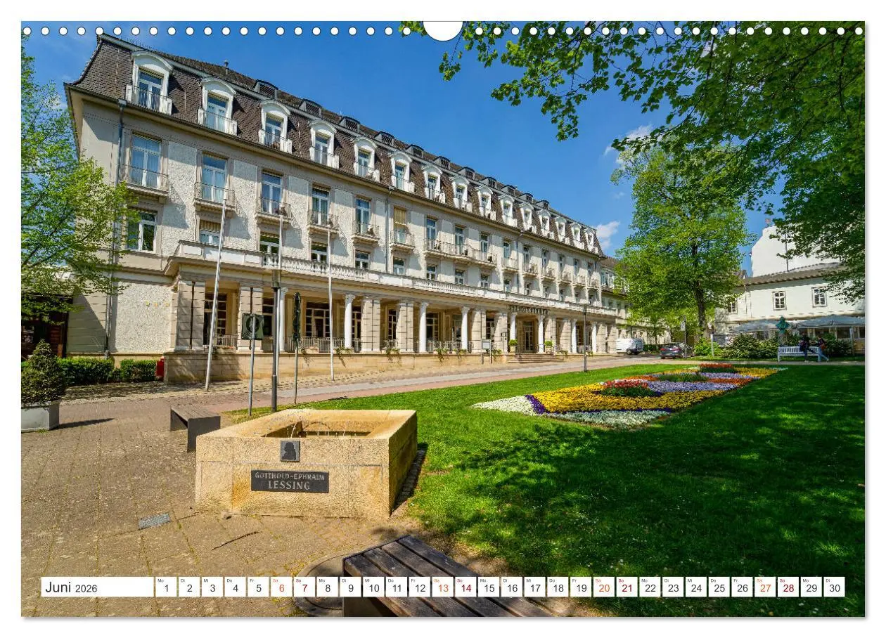 Bild: 9783457617779 | Bad Pyrmont Impressionen (Wandkalender 2026 DIN A3 quer), CALVENDO...