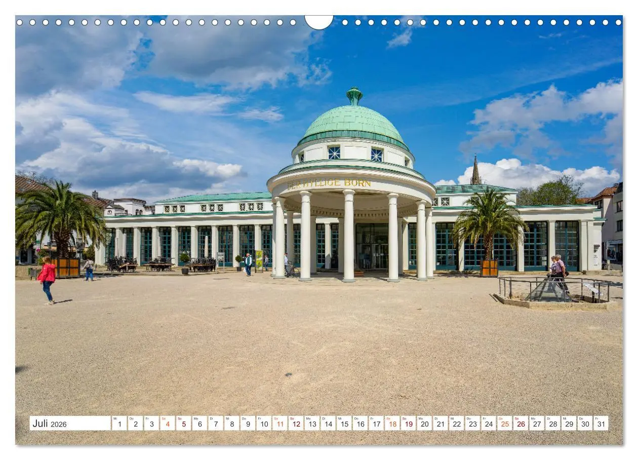 Bild: 9783457617779 | Bad Pyrmont Impressionen (Wandkalender 2026 DIN A3 quer), CALVENDO...