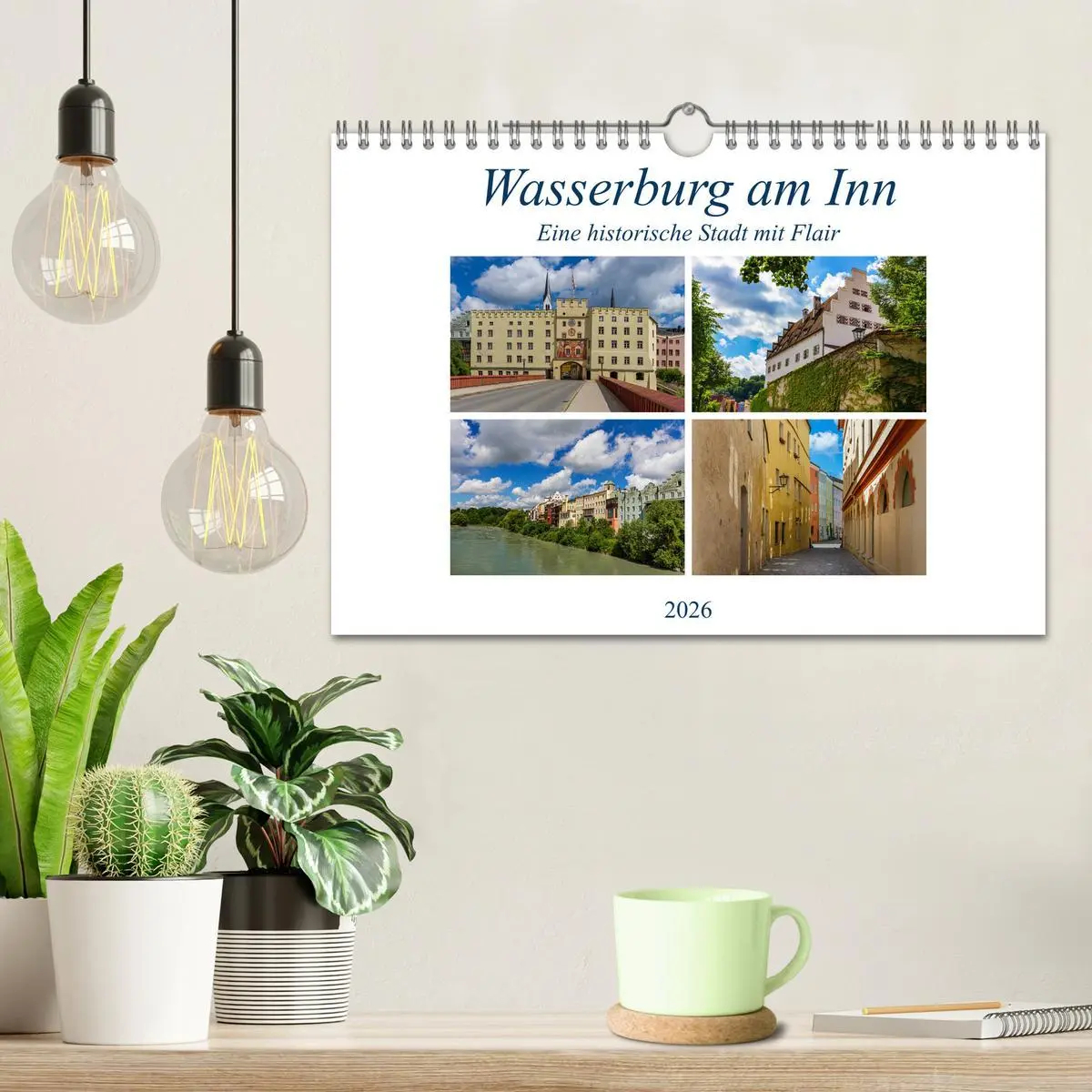 Bild: 9783457857779 | Wasserburg am Inn (Wandkalender 2026 DIN A4 quer), CALVENDO...