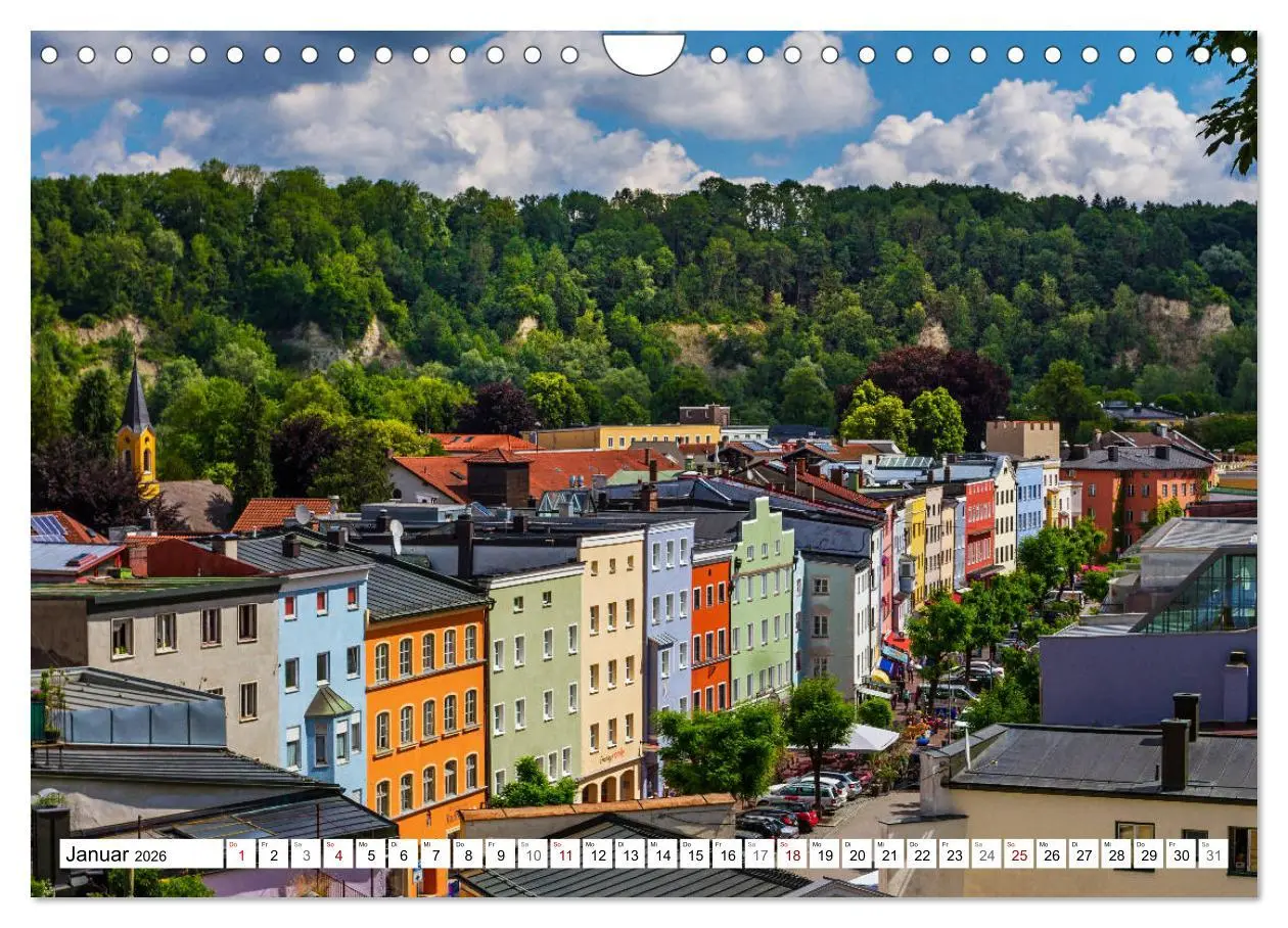 Bild: 9783457857779 | Wasserburg am Inn (Wandkalender 2026 DIN A4 quer), CALVENDO...