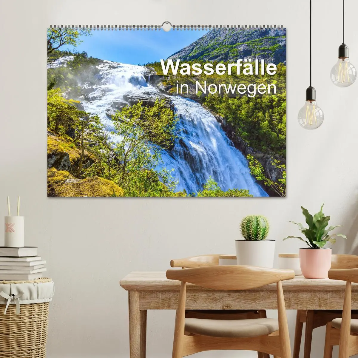Bild: 9783457927779 | Wasserfälle in Norwegen (Wandkalender 2026 DIN A2 quer), CALVENDO...