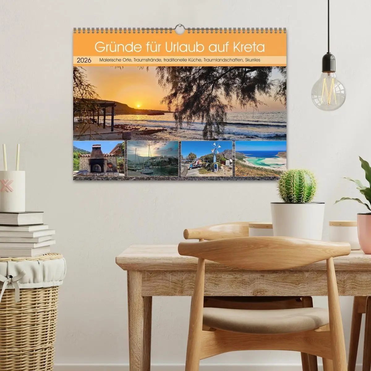Bild: 9783516707779 | Gründe für Urlaub auf Kreta (Wandkalender 2026 DIN A3 quer),...