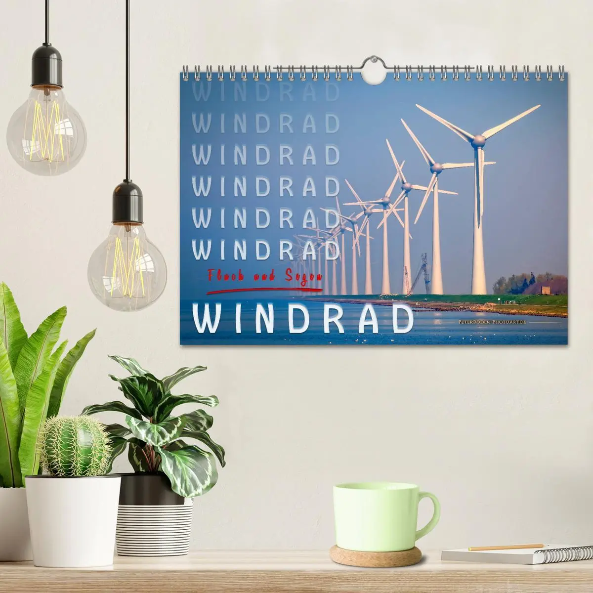 Bild: 9783457847879 | Windrad - Fluch und Segen (Wandkalender 2026 DIN A4 quer), CALVENDO...