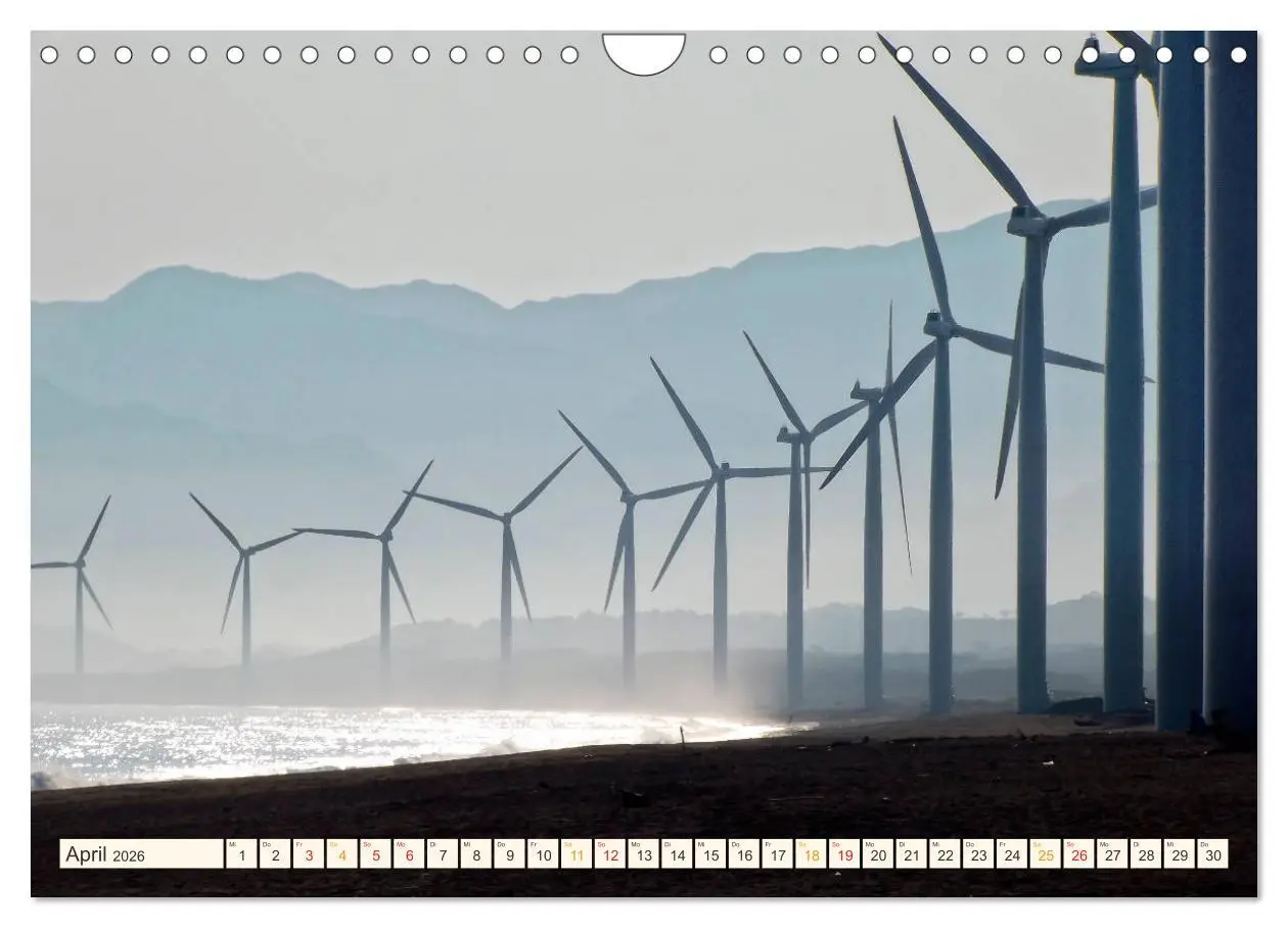Bild: 9783457847879 | Windrad - Fluch und Segen (Wandkalender 2026 DIN A4 quer), CALVENDO...