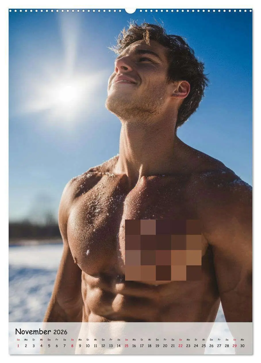 Bild: 9783516627879 | Kalter Winter und nackte Haut (hochwertiger Premium Wandkalender...