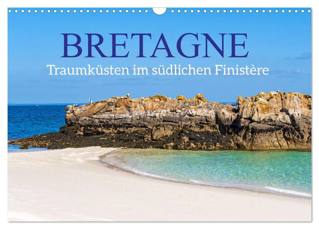 Cover: 9783457387979 | Bretagne - Traumküsten im südlichen Finistère (Wandkalender 2026...