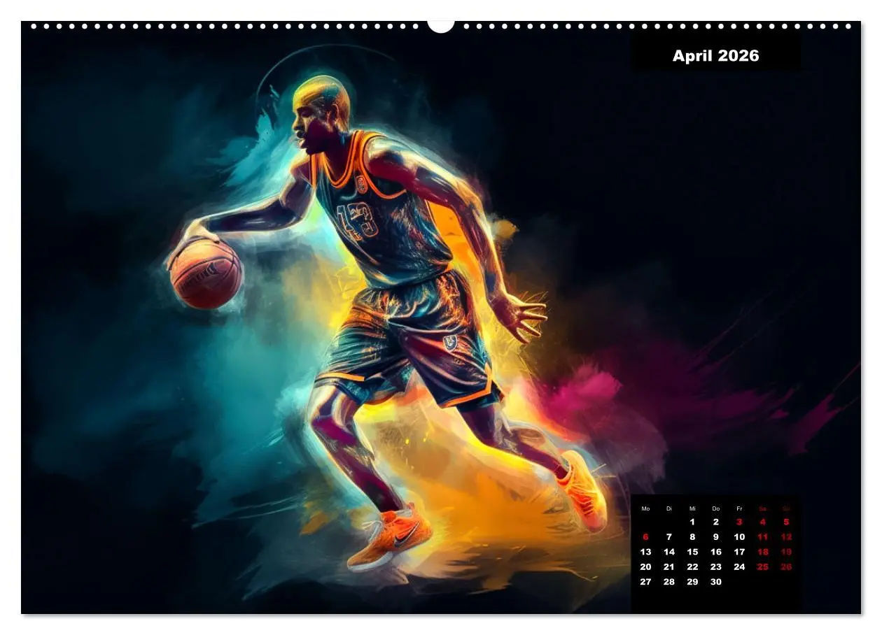 Bild: 9783457527979 | Faszination Basketball (hochwertiger Premium Wandkalender 2026 DIN...