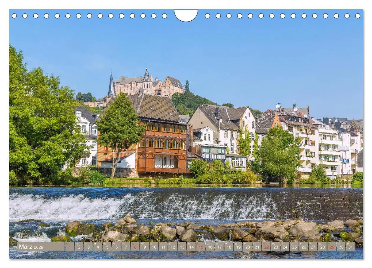 Bild: 9783457837979 | Marburg an der Lahn (Wandkalender 2026 DIN A4 quer), CALVENDO...
