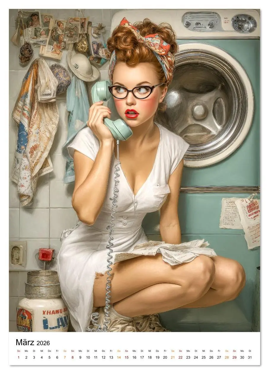 Bild: 9783516617979 | Frau hat viel zu tun (Wandkalender 2026 DIN A3 hoch), CALVENDO...