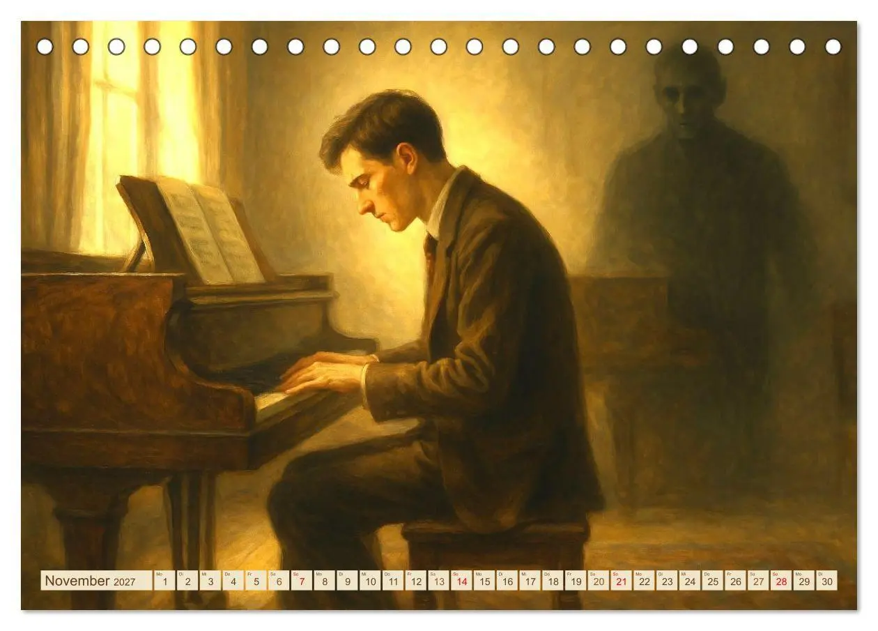Bild: 9783516927979 | Thomas Mann. Sein Leben, seine Werke (Tischkalender 2027 DIN A5...