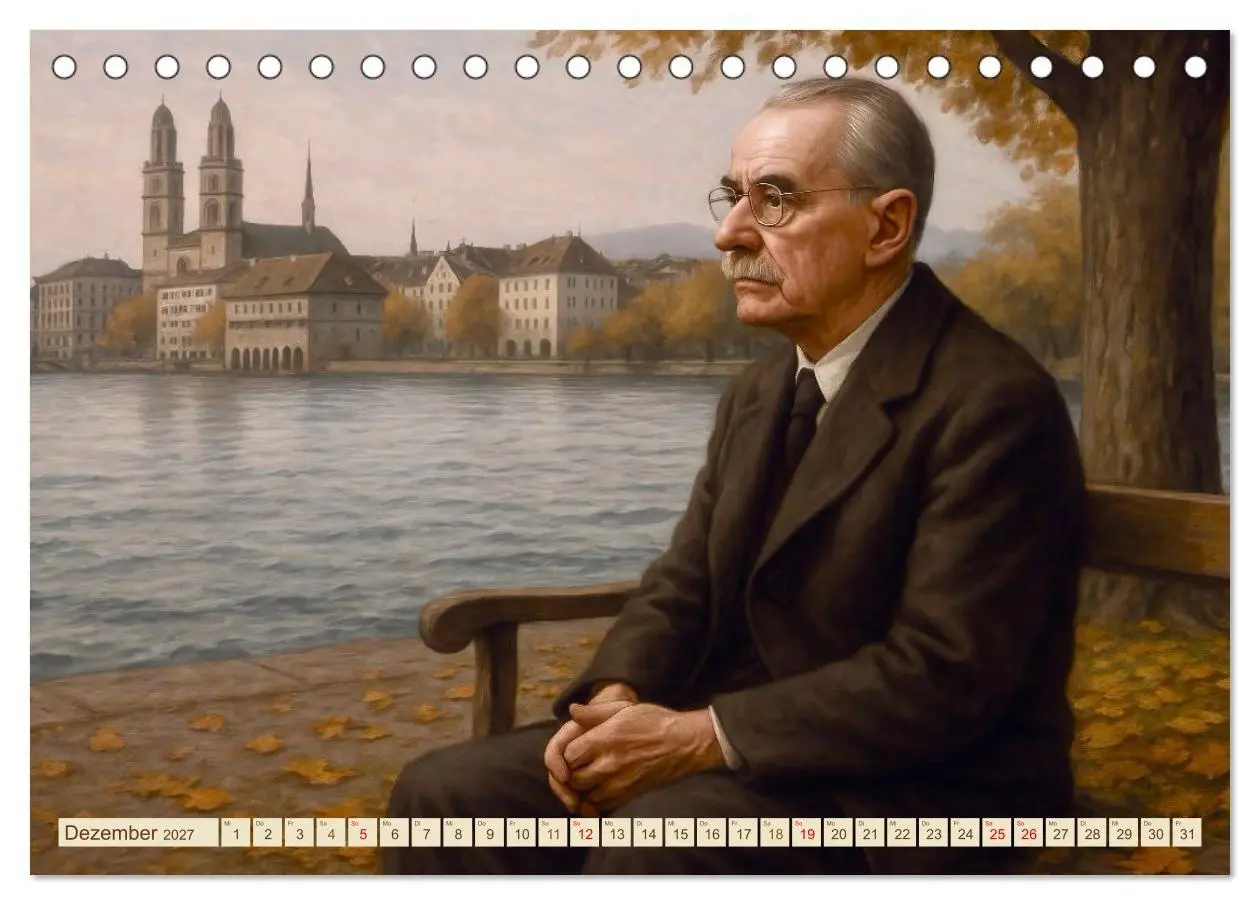Bild: 9783516927979 | Thomas Mann. Sein Leben, seine Werke (Tischkalender 2027 DIN A5...