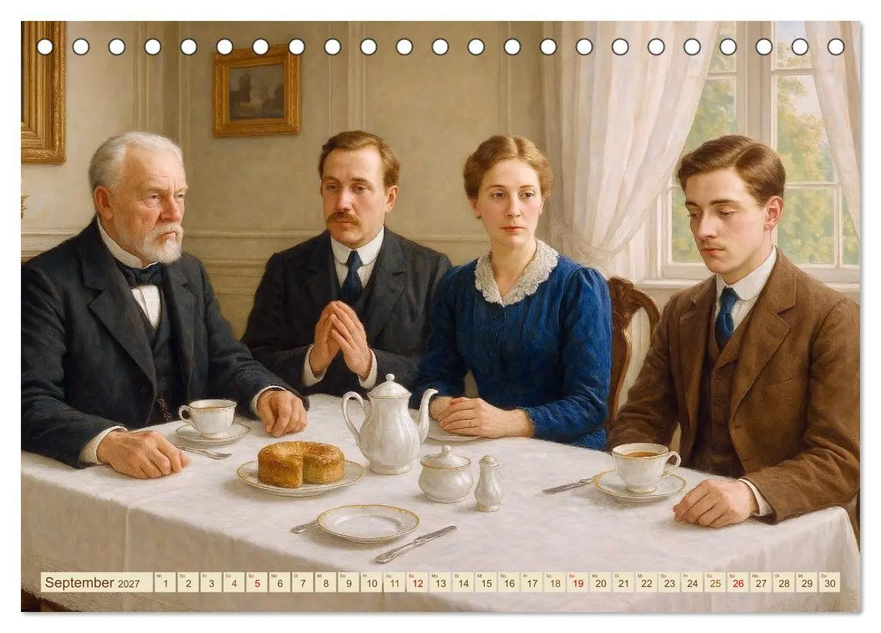 Bild: 9783516927979 | Thomas Mann. Sein Leben, seine Werke (Tischkalender 2027 DIN A5...